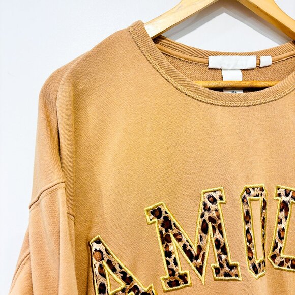 H&M ''Amour'' beige sweatshirt - Picture 3 of 9